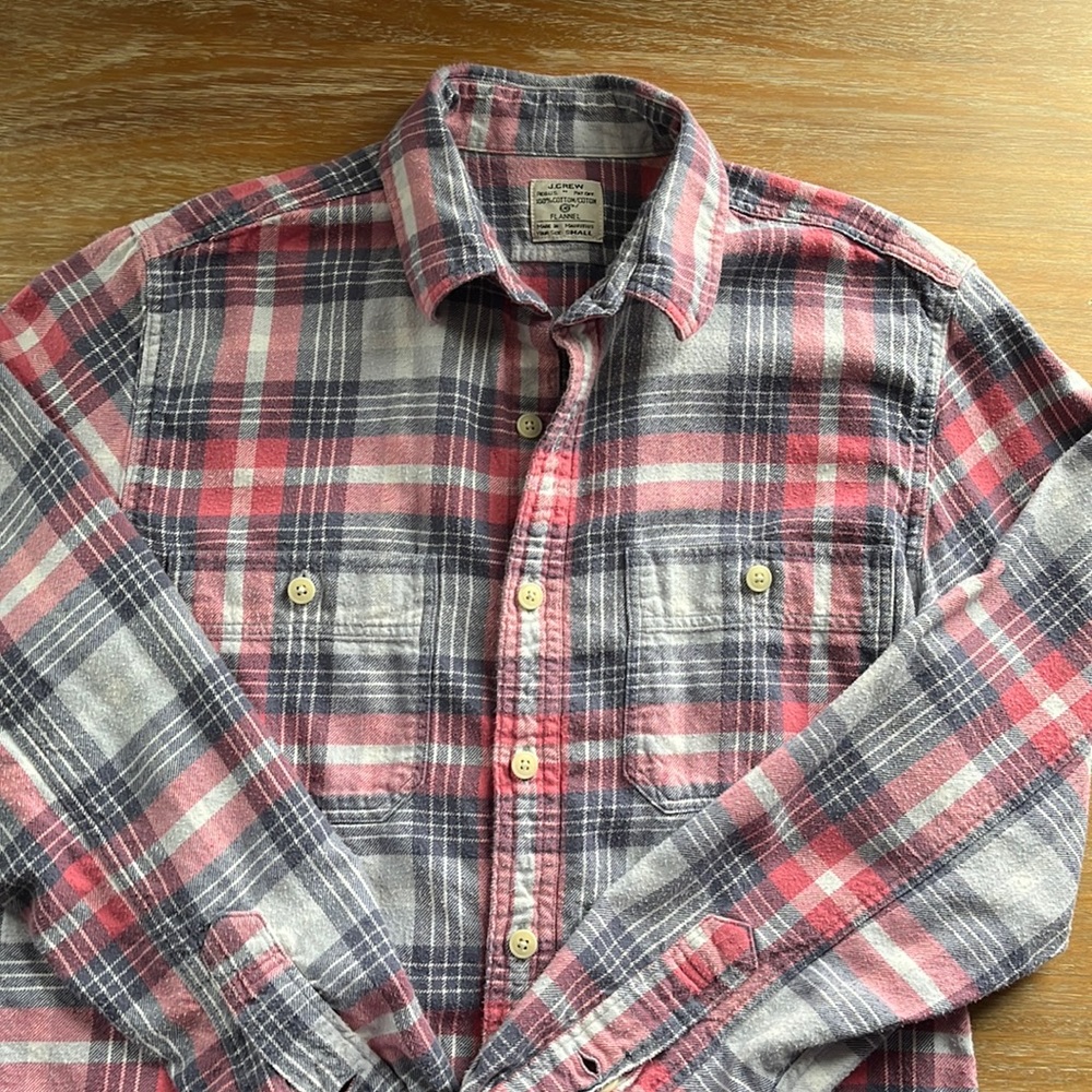 J Crew Flannel Shirt